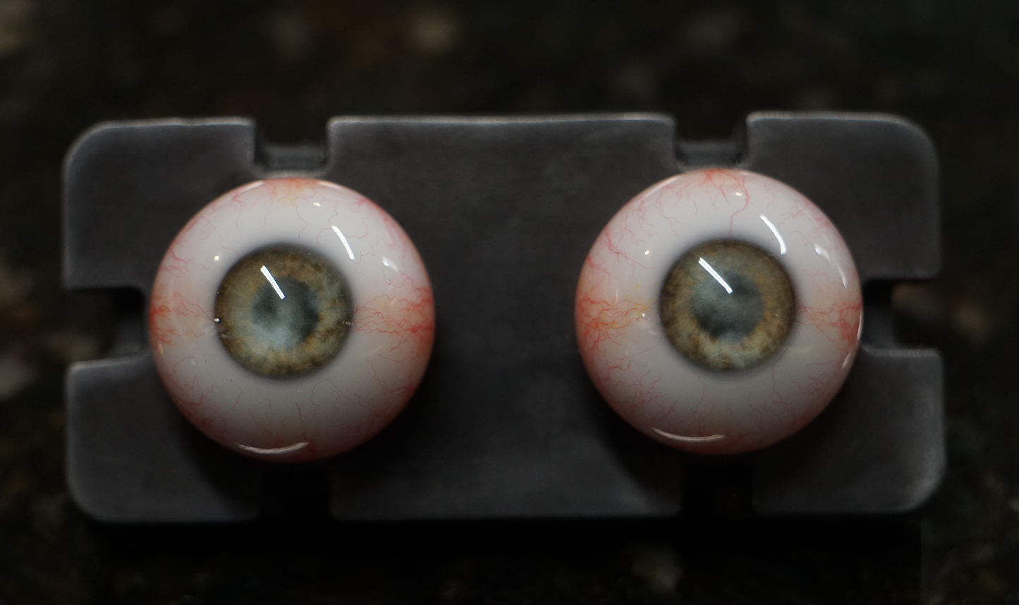 Camera Ready Premium Eye Pair: Brown Hazel Fogged Iris