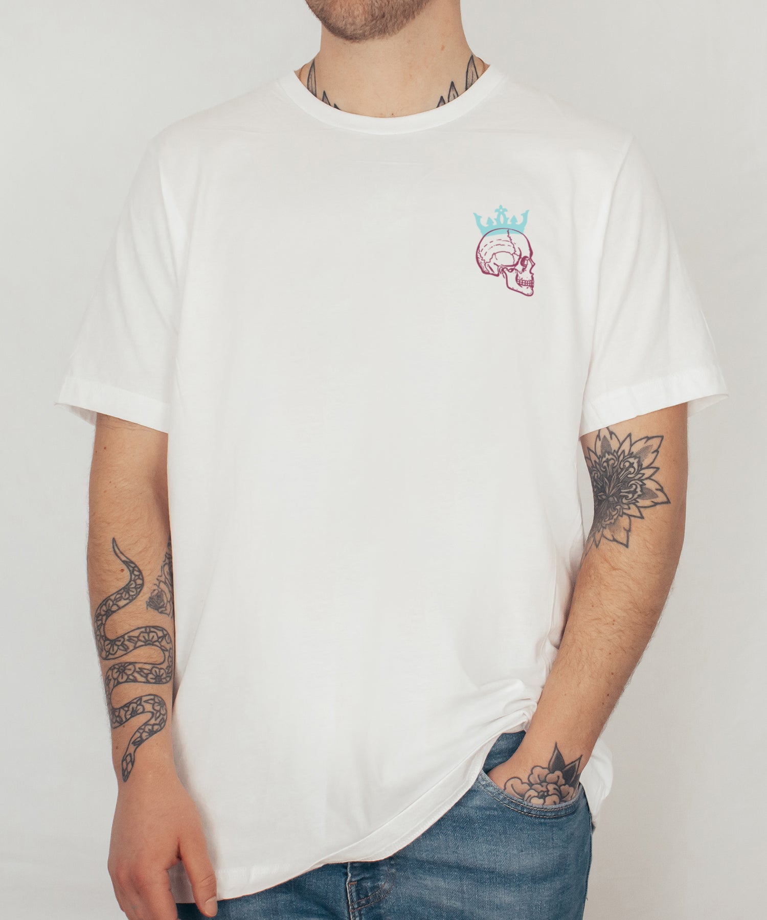 White Logo T-Shirt