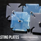 Original Square Resin Casting Plate