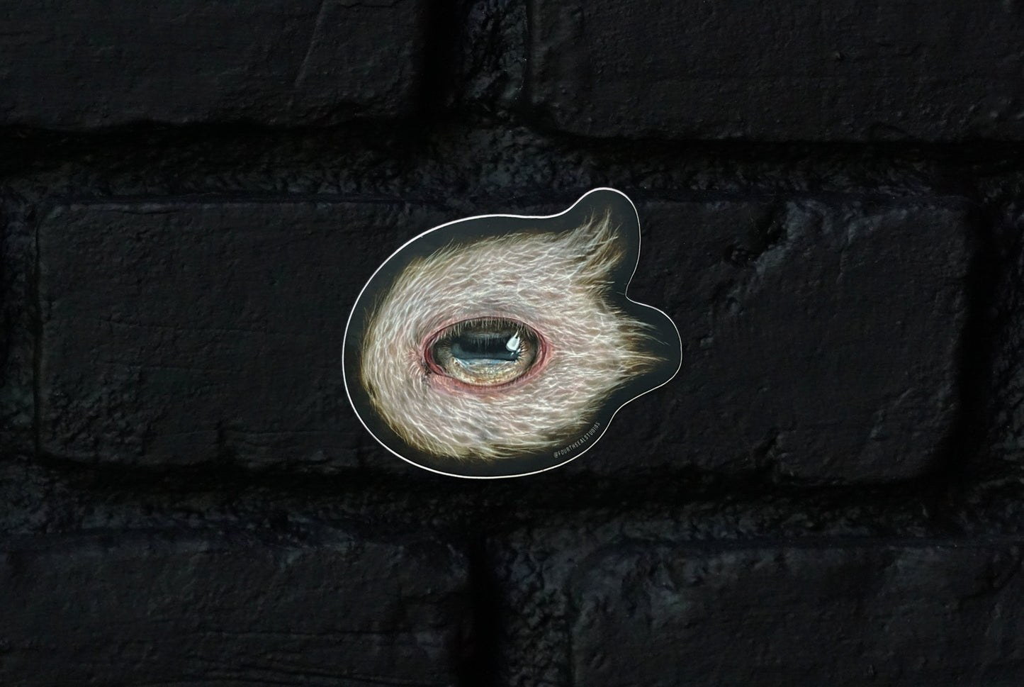 Goat Eye Orbital Sticker