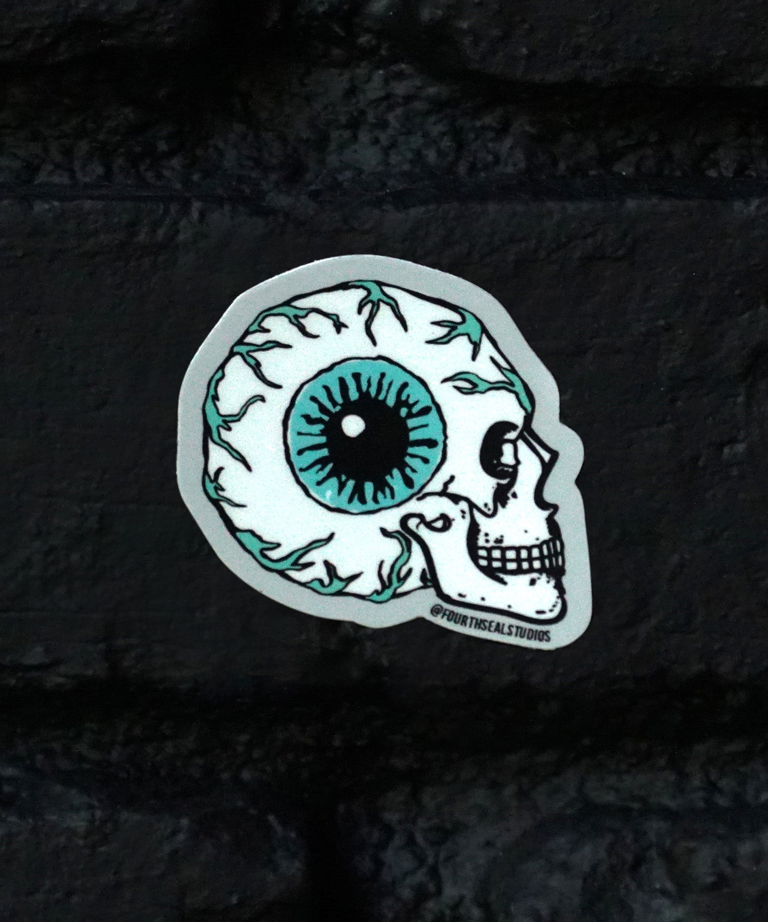 Eye Skull Sticker