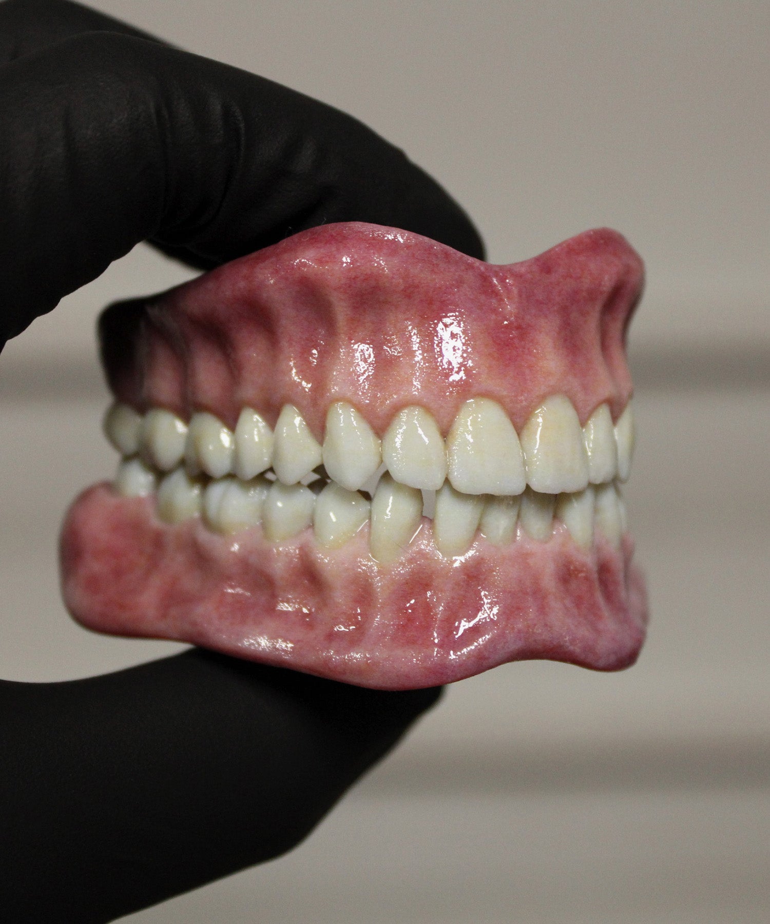 Pearly White Artificial Teeth Set