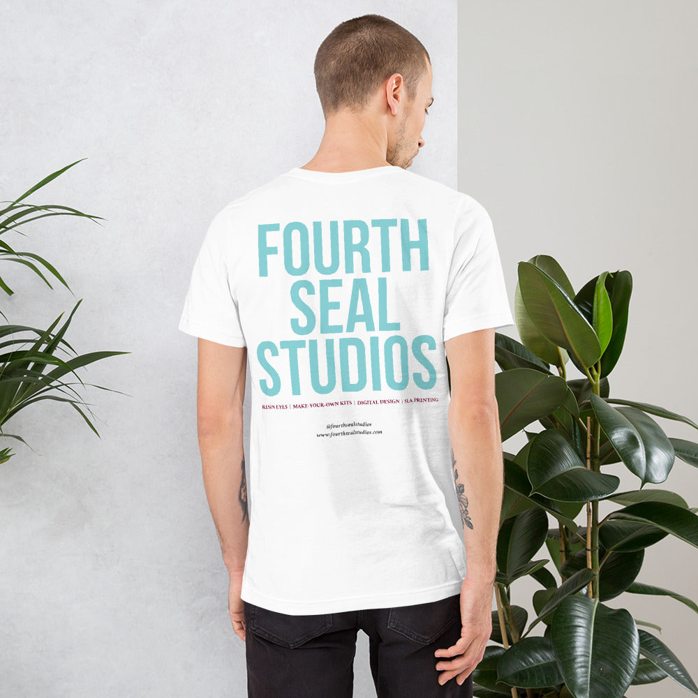 White Short-Sleeve Logo T-Shirt